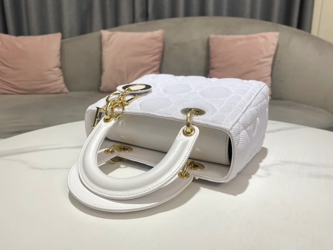 레이디 D-LITE 핸드백 화이트 상세