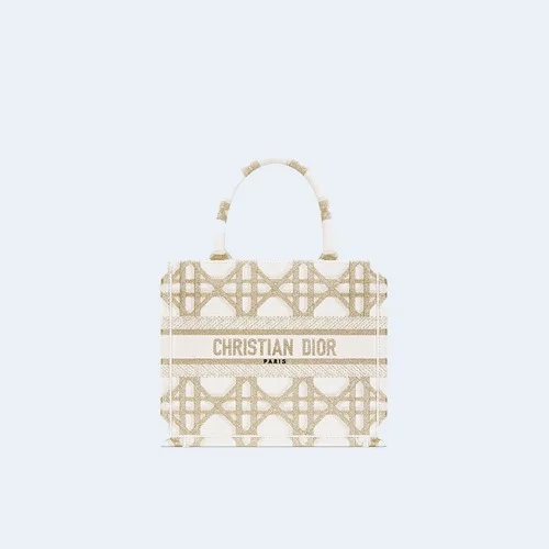 북 화이트 골드 마크로까나쥬 토트 스몰 백