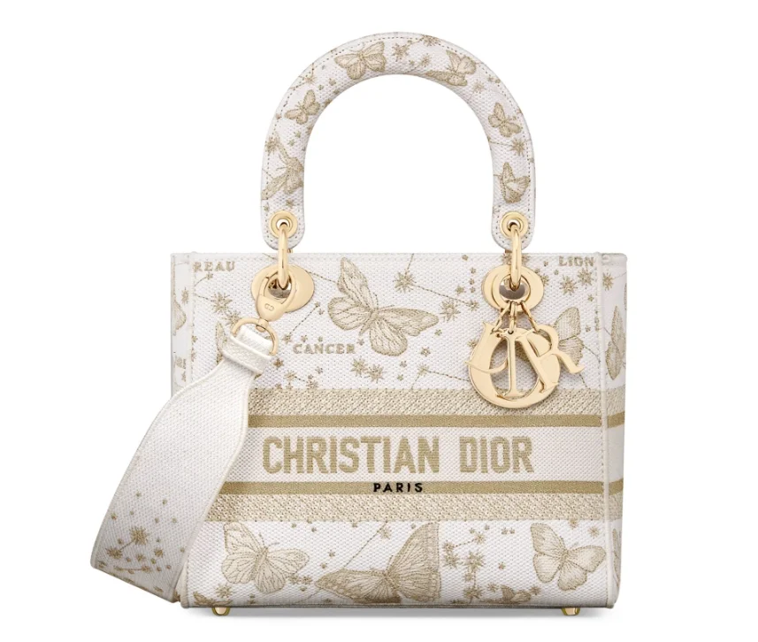 레이디 D-Lite 미디엄 백 화이트 상세