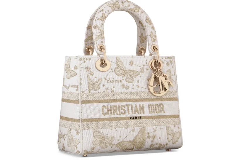 레이디 D-Lite 미디엄 백 화이트 상세