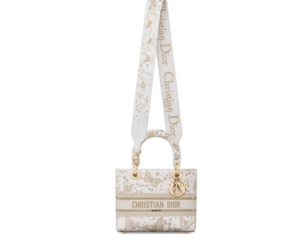 레이디 D-Lite 미디엄 백 화이트 상세