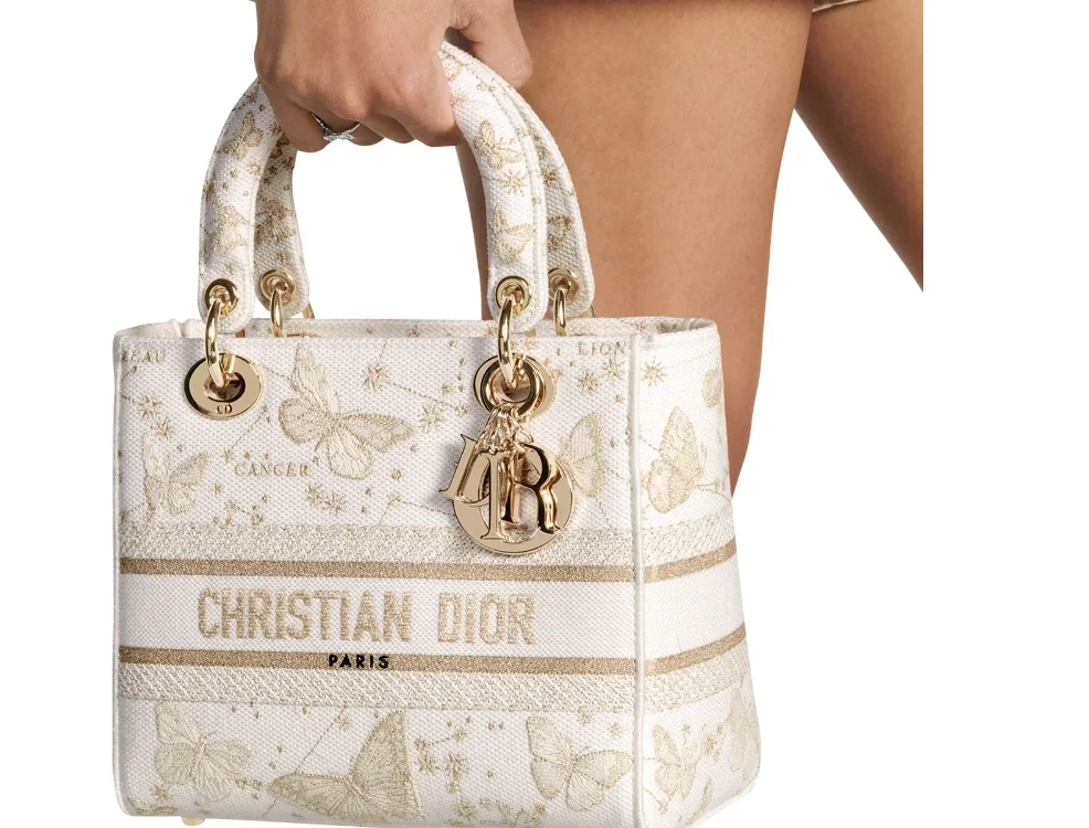 레이디 D-Lite 미디엄 백 화이트 상세