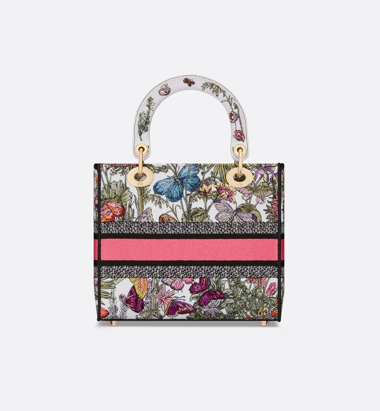 레이디 D-Lite 미디엄 백 화이트 멀티컬러 상세