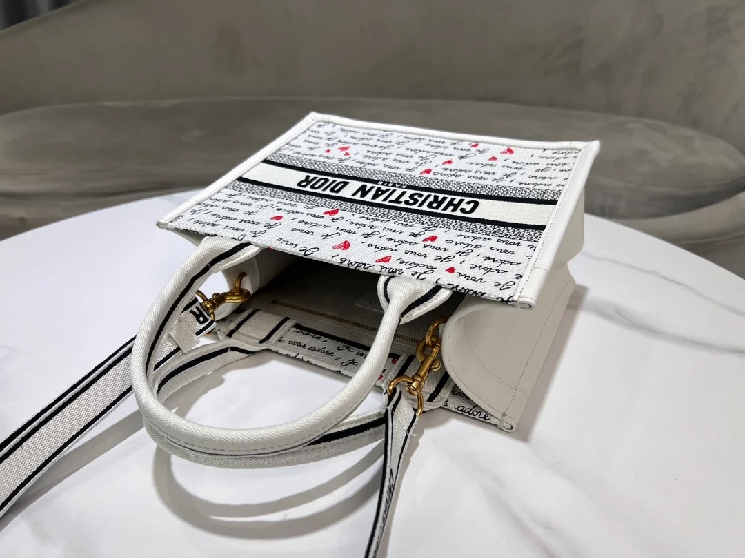 북 토트 스몰 백 화이트 상세