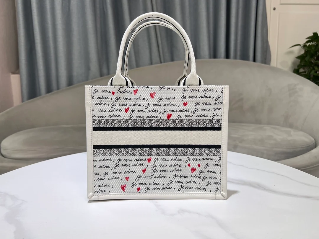 북 토트 스몰 백 화이트 상세