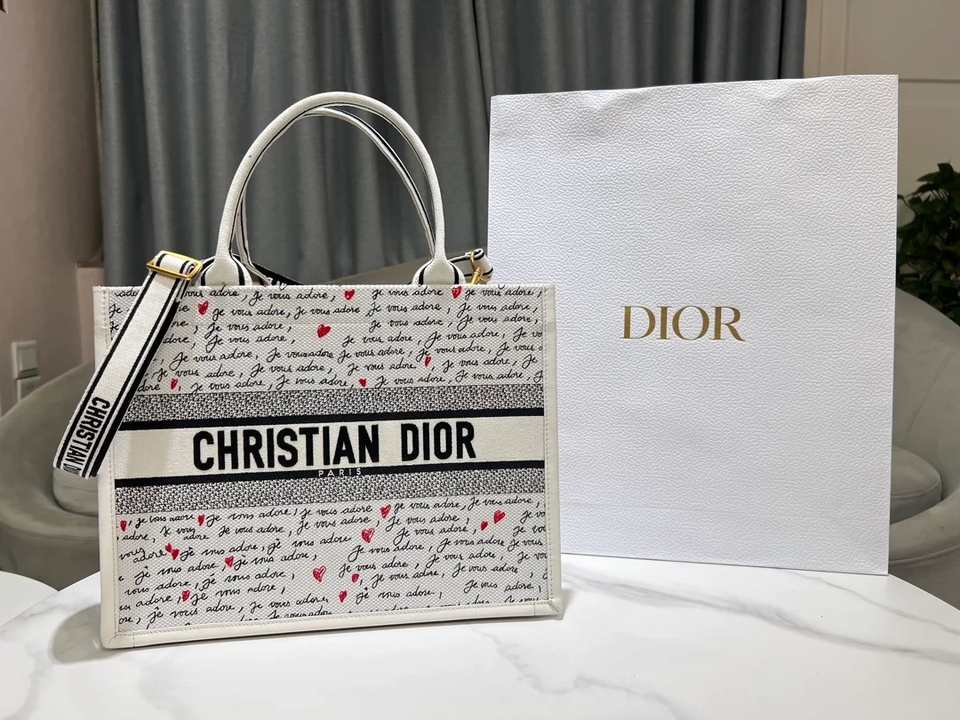 북 토트 미디엄 백 화이트 상세