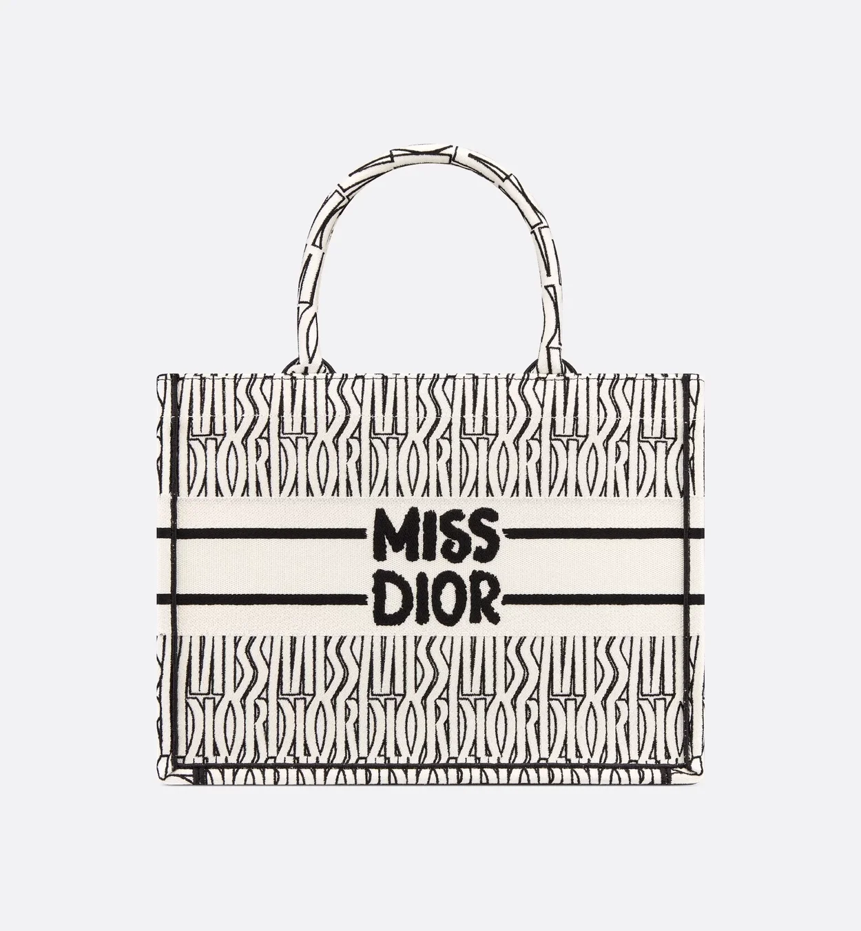 북 토트 미디엄 백 화이트 상세