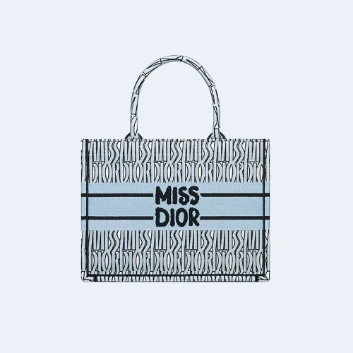 북 토트 미디엄 백 블루