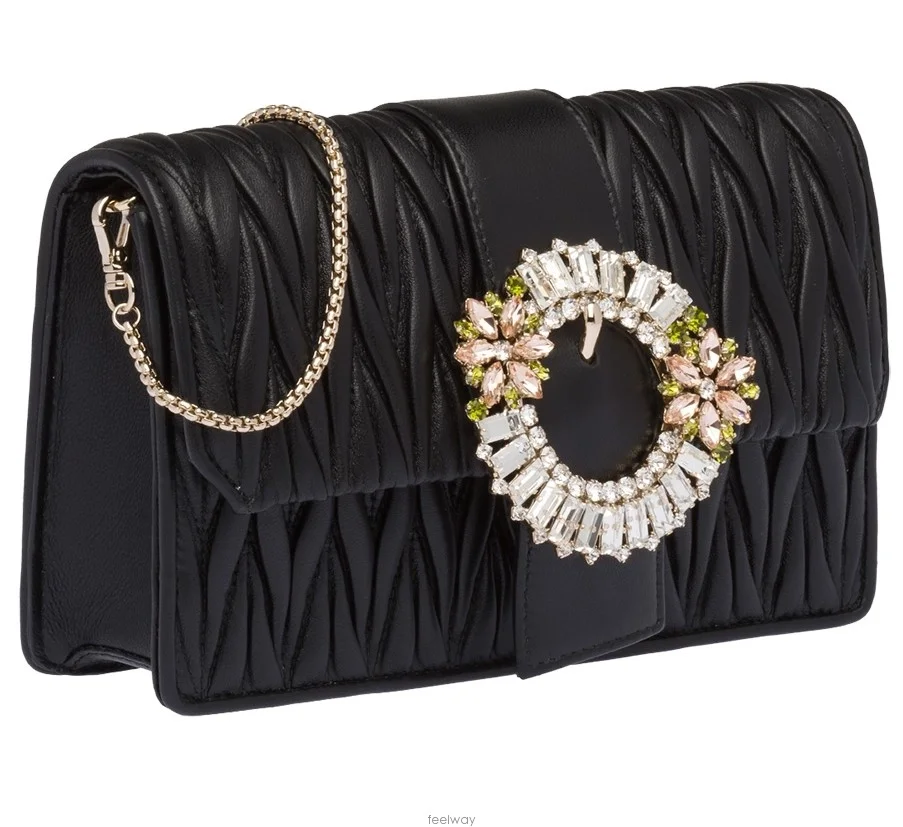 마테라쎄 가죽백 블랙 상세