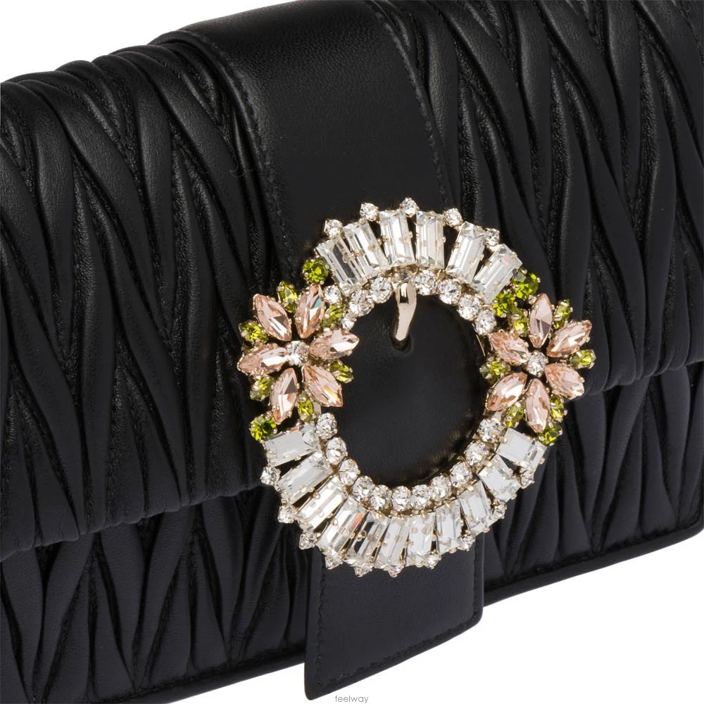 마테라쎄 가죽백 블랙 상세