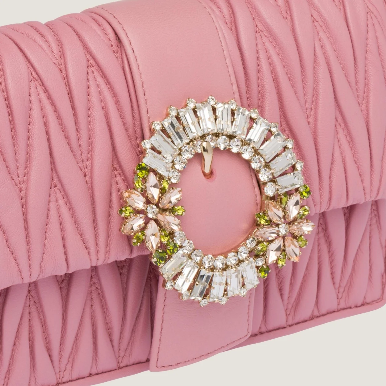 마테라쎄 가죽백 핑크 상세