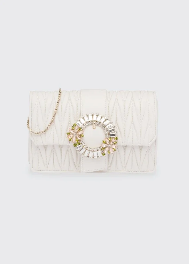 마테라쎄 가죽백 화이트 상세