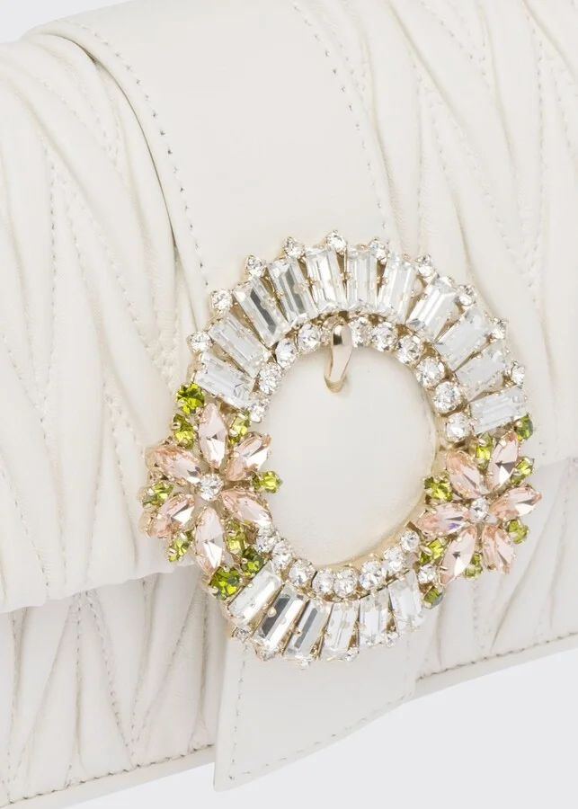 마테라쎄 가죽백 화이트 상세