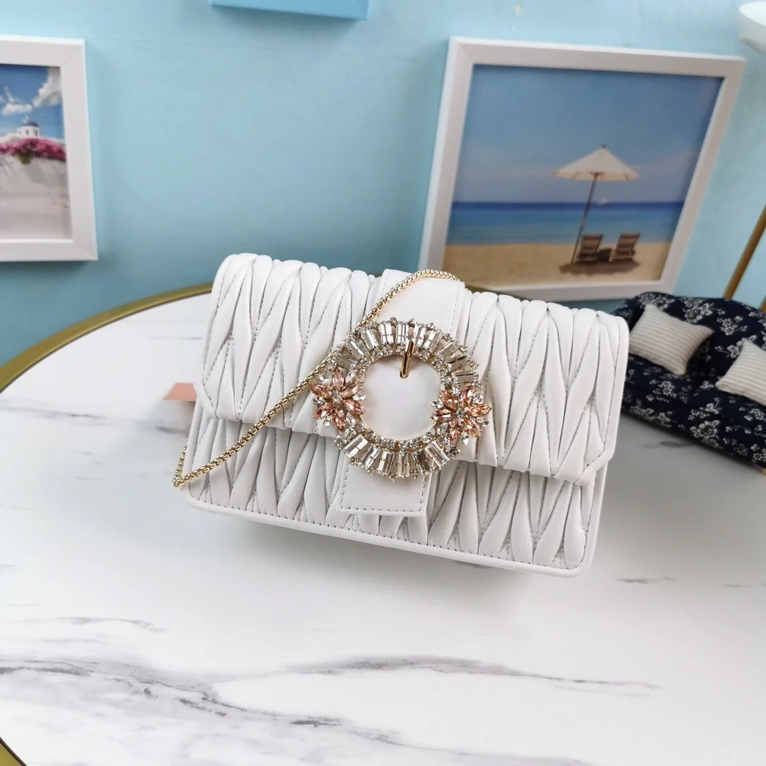 마테라쎄 가죽백 화이트 상세