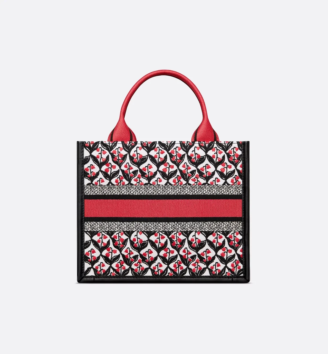 아무르 북 토트 스몰 백 은방울꽃 자수 상세