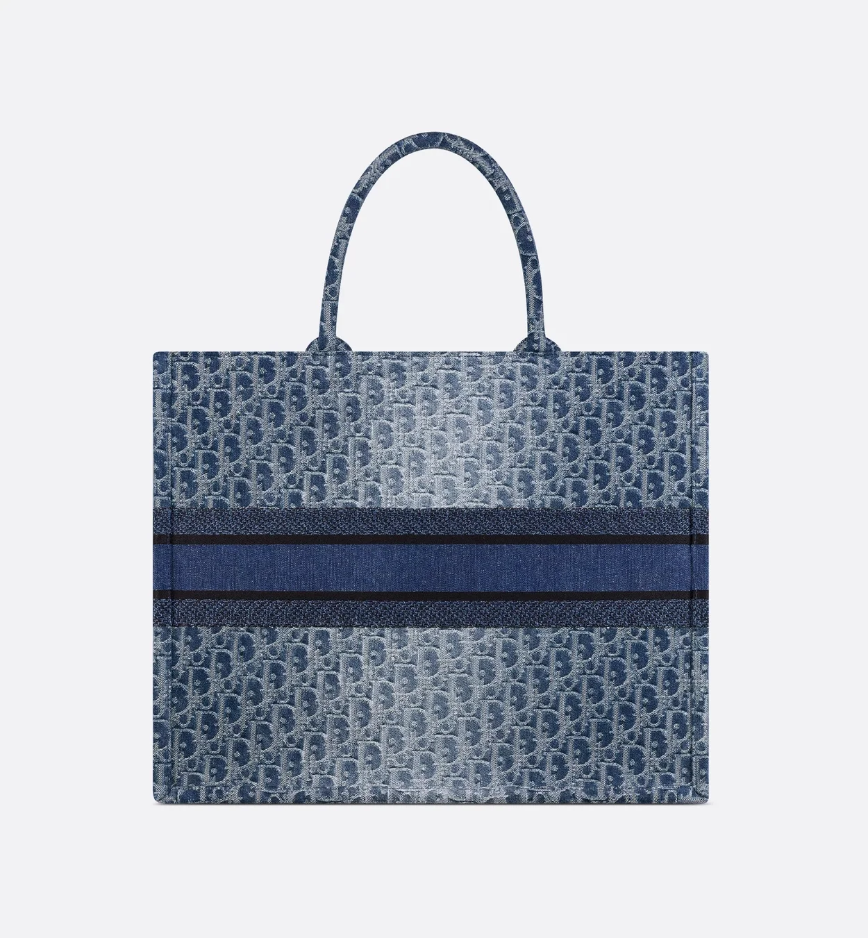 북 토트 라지 백 데님 블루 상세