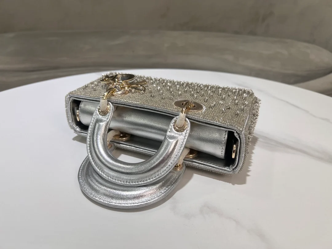 레이디 스몰 백 실버비즈 상세