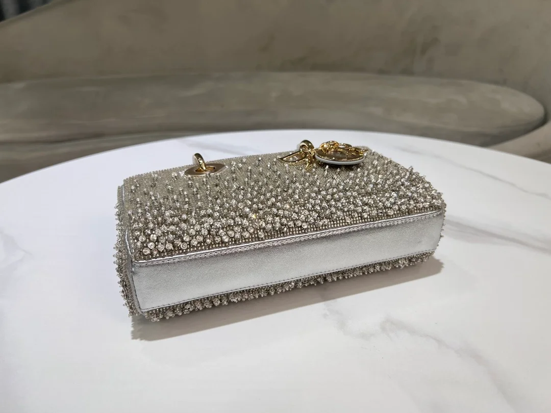 레이디 스몰 백 실버비즈 상세