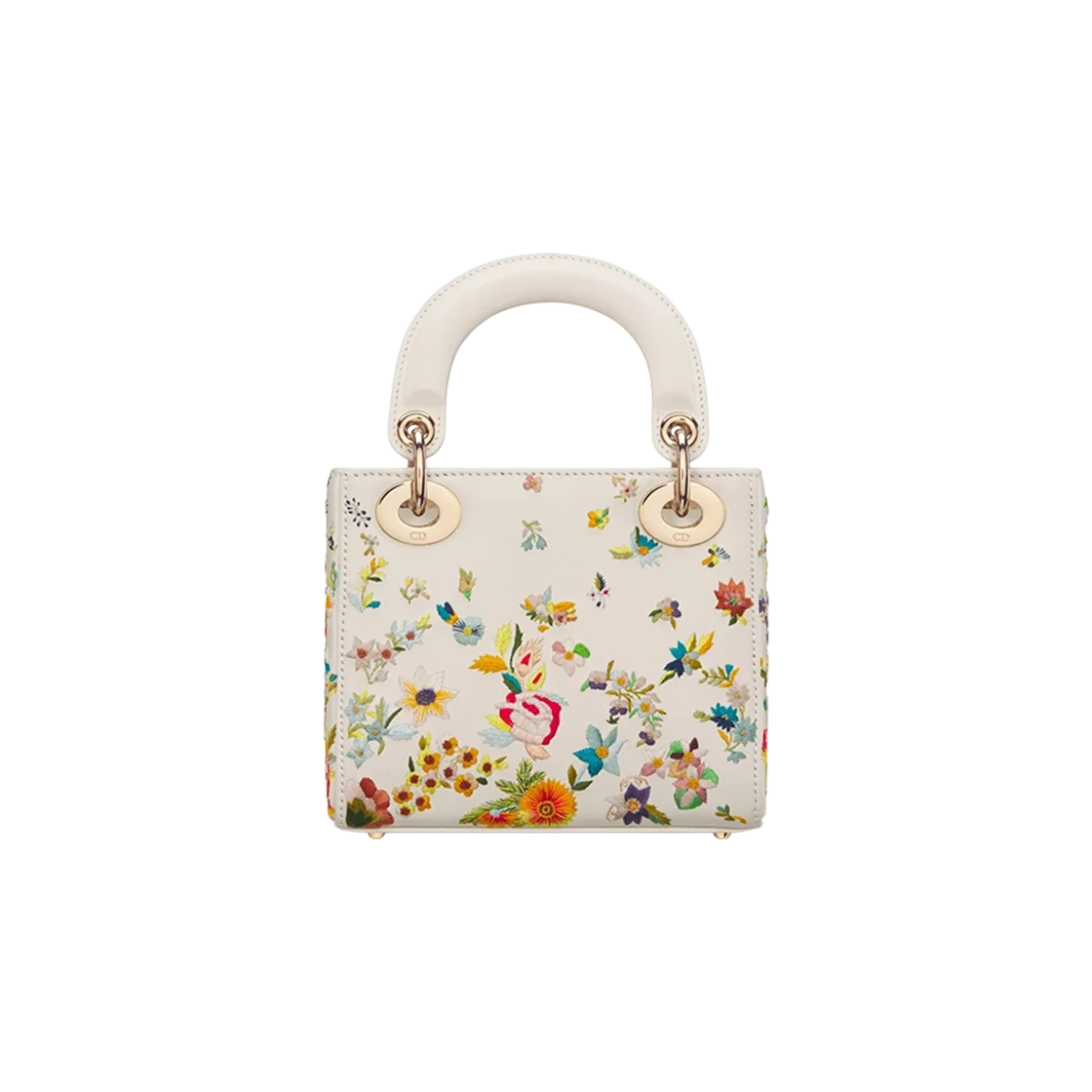 라이트 레이디 백 라떼 멀티컬러 스몰 플라워 상세