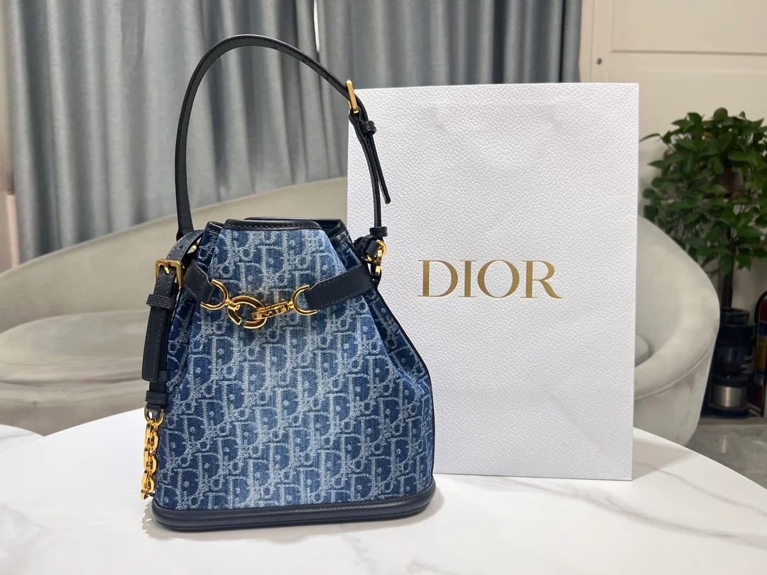 C'est 미디엄 백 데님 블루 상세