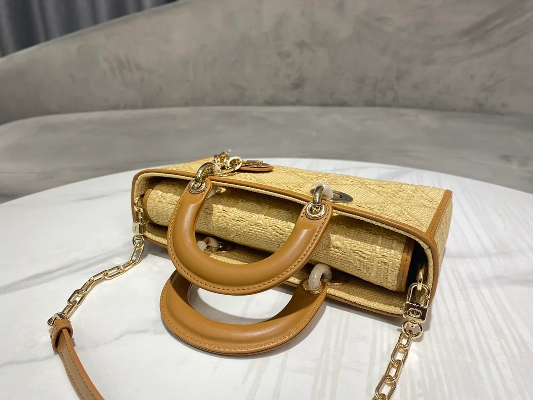 레이디 라피아 다이아몬드 핸드 백 상세