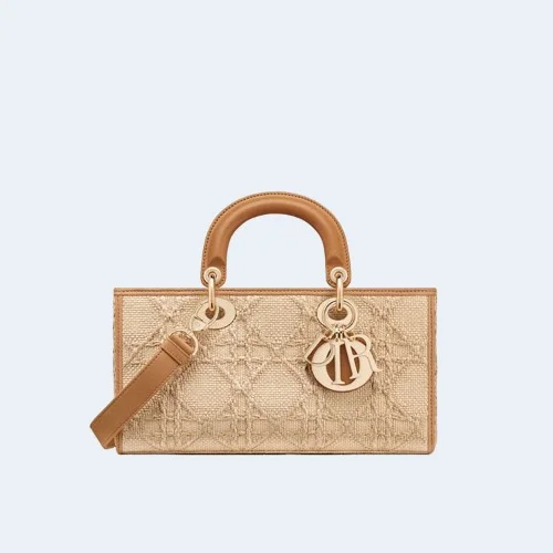 레이디 라피아 다이아몬드 핸드 백