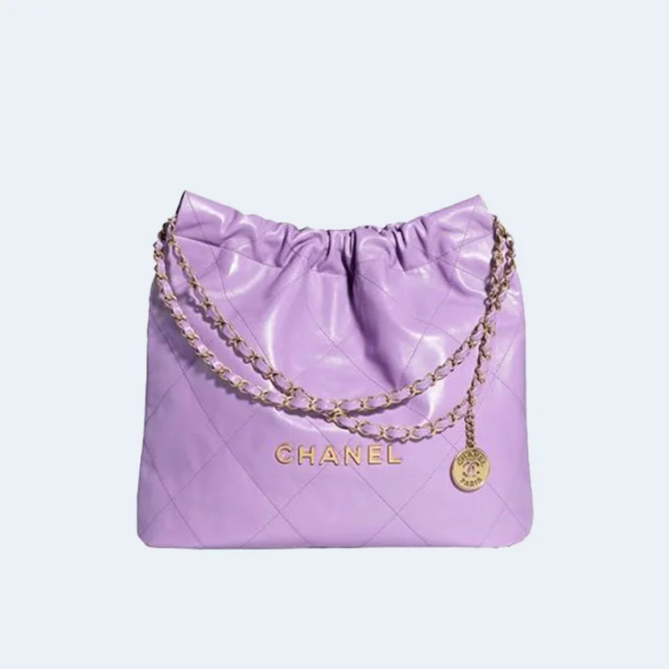 22백 스몰 퍼플 & 골드메탈 상세