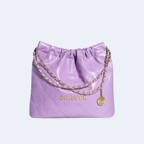 22백 스몰 퍼플 & 골드메탈