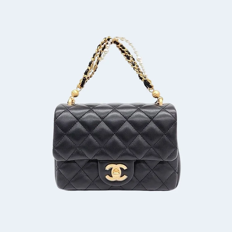 24ss 체인 쁘띠삭 미니 플랩백 상세