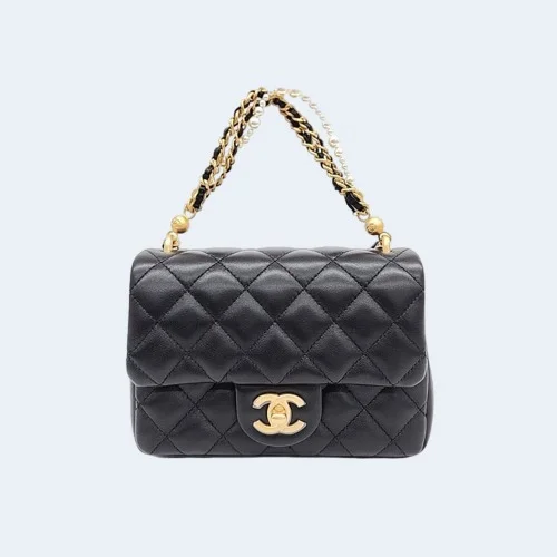 24ss 체인 쁘띠삭 미니 플랩백