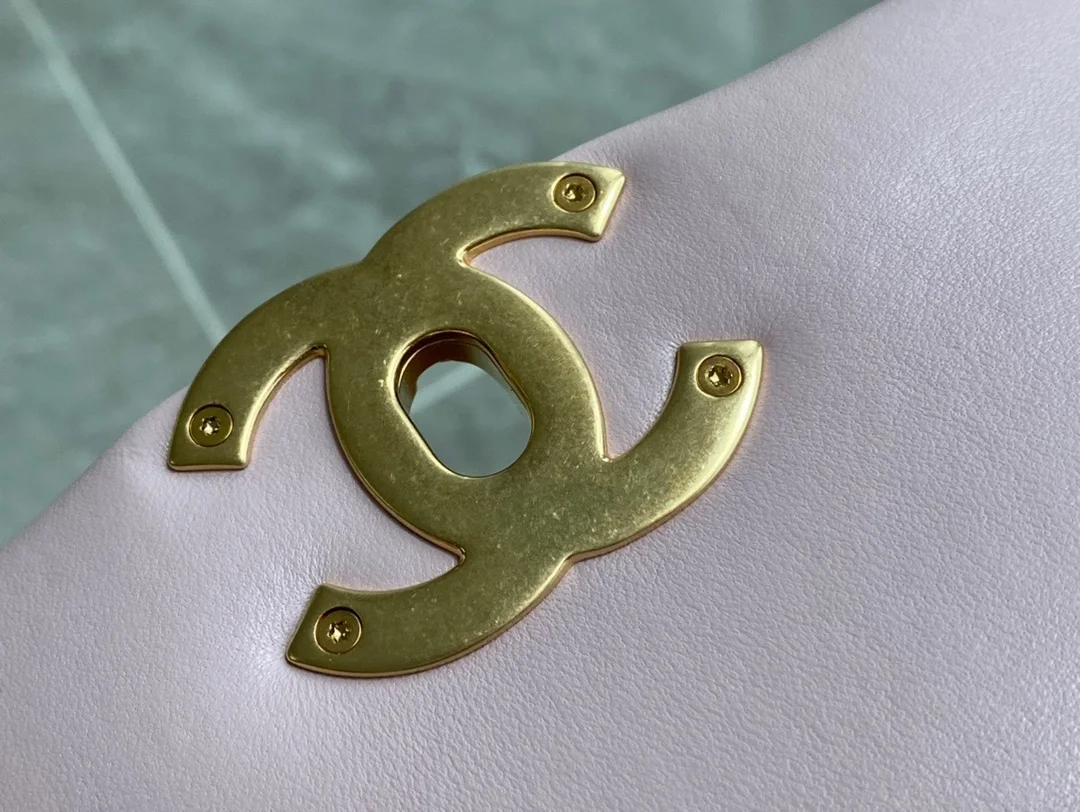 19백 라지 램스킨 핑크 상세