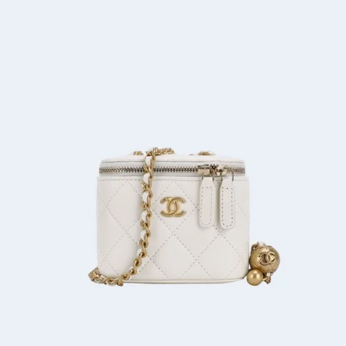 스몰 베니티 램스킨 화이트