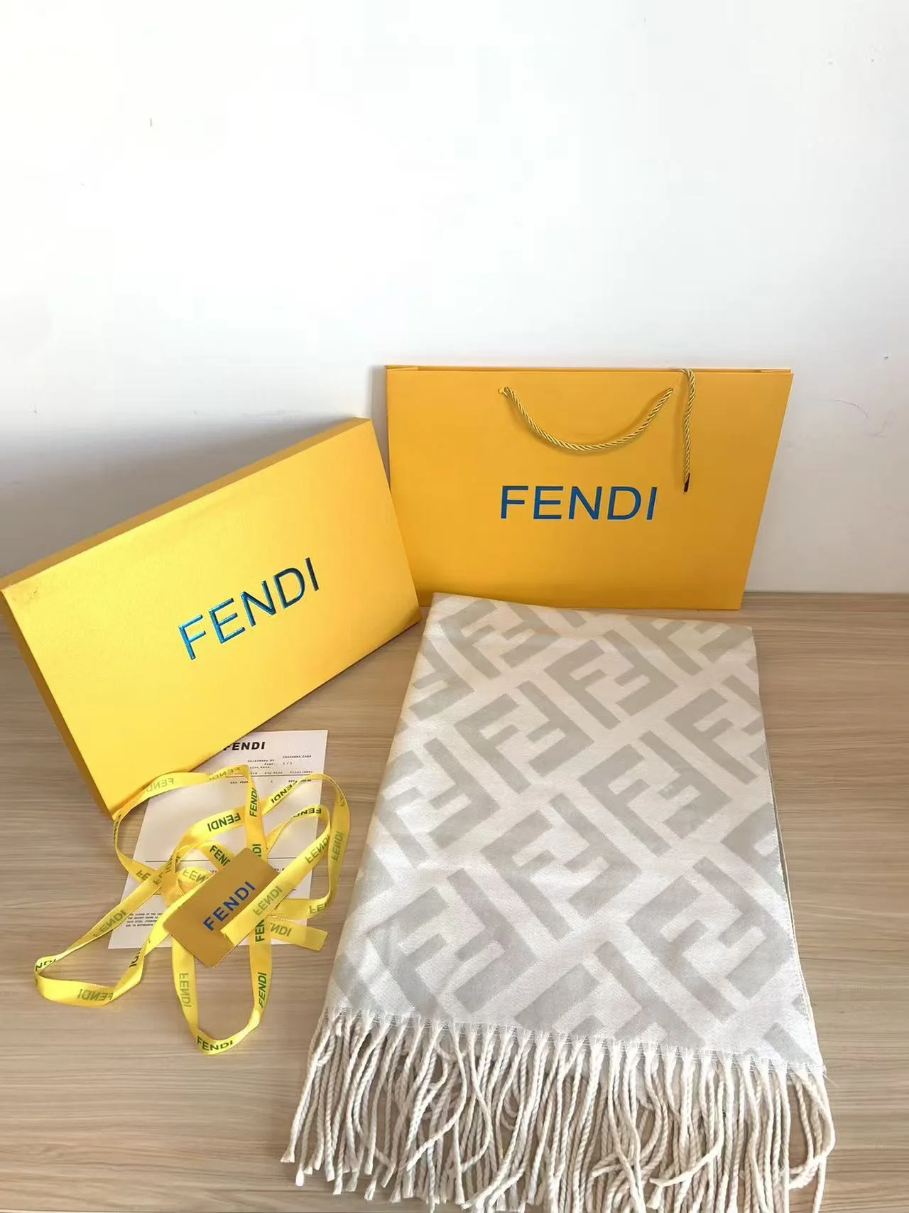 캐시미어 FF 스카프 상세