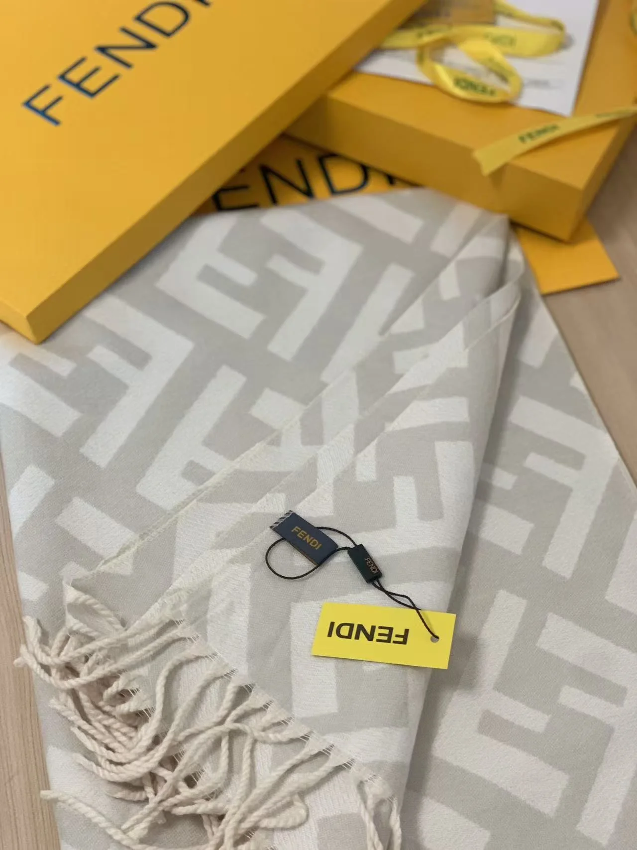 캐시미어 FF 스카프 상세