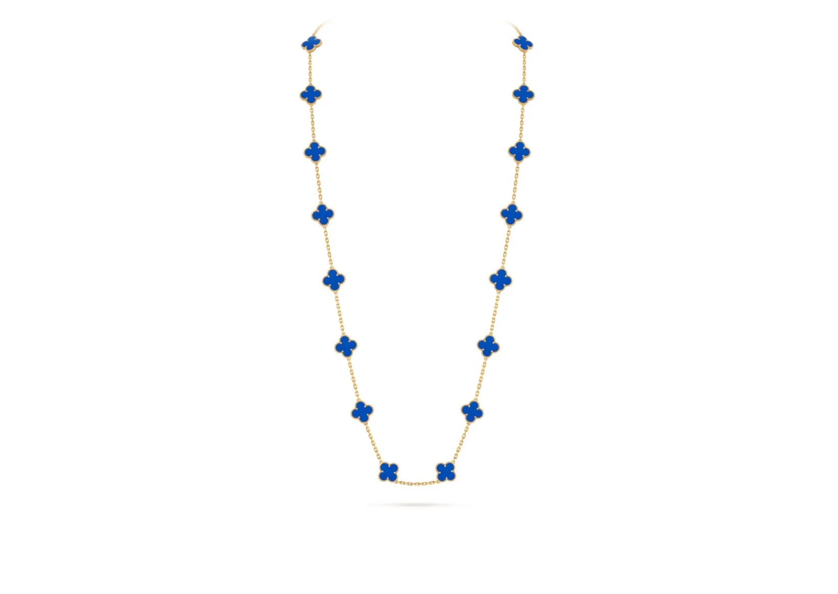 빈티지 알함브라 롱 목걸이