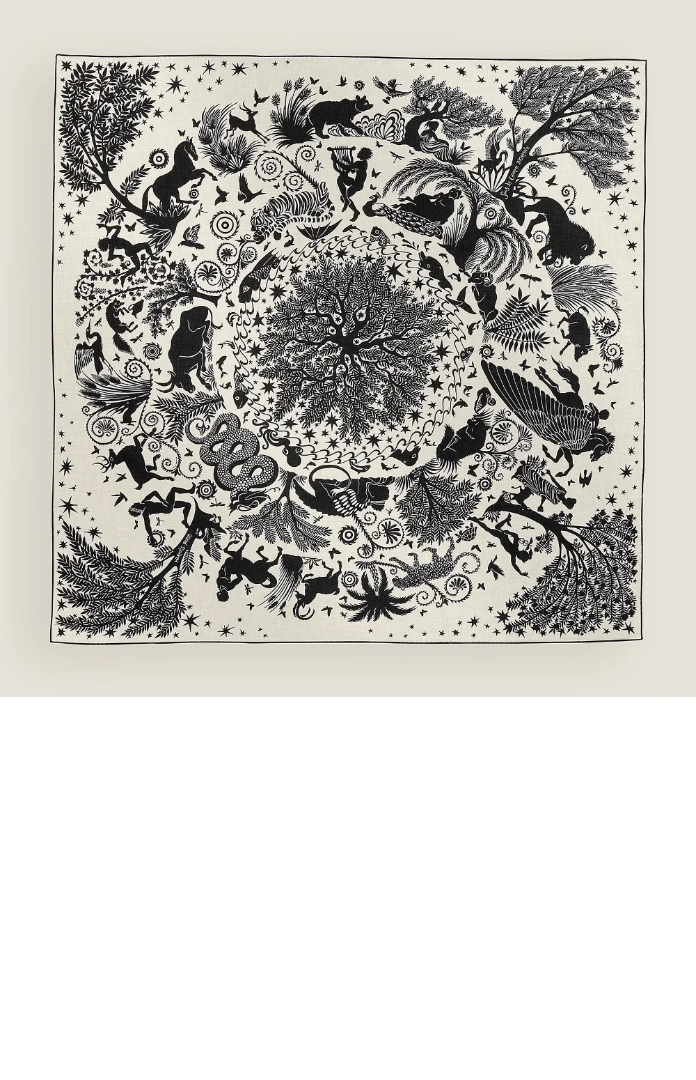 Les Folies du Faubourg 스카프 140 상세