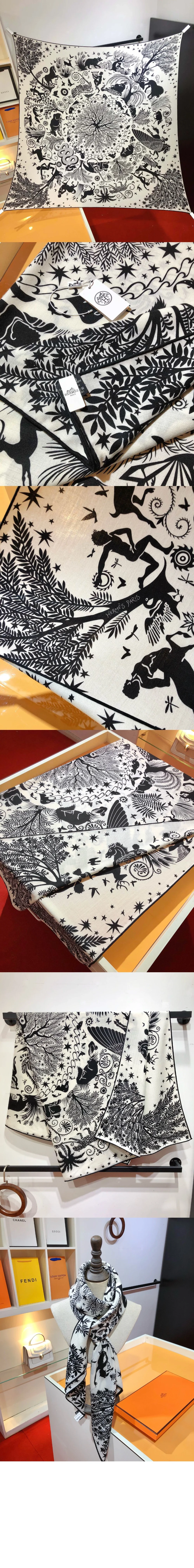 Les Folies du Faubourg 스카프 140 상세