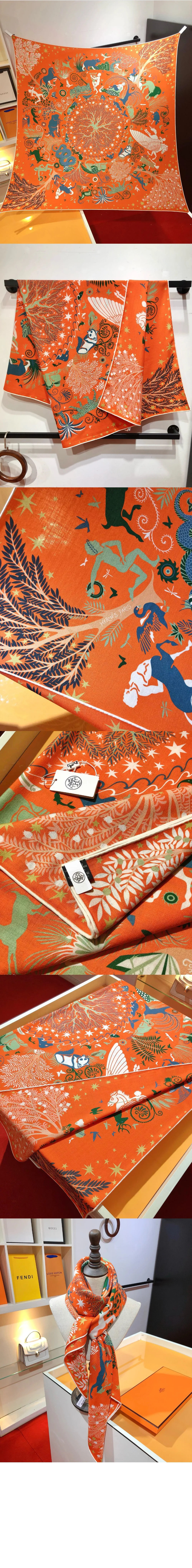 Les Folies du Faubourg 스카프 140 상세