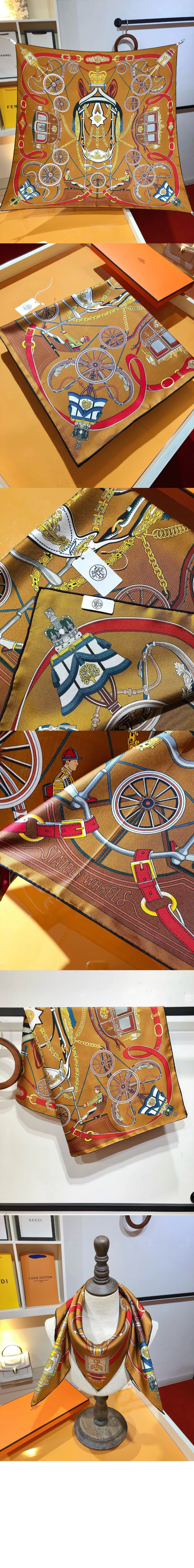 Stately Wheels 스카프 90 상세