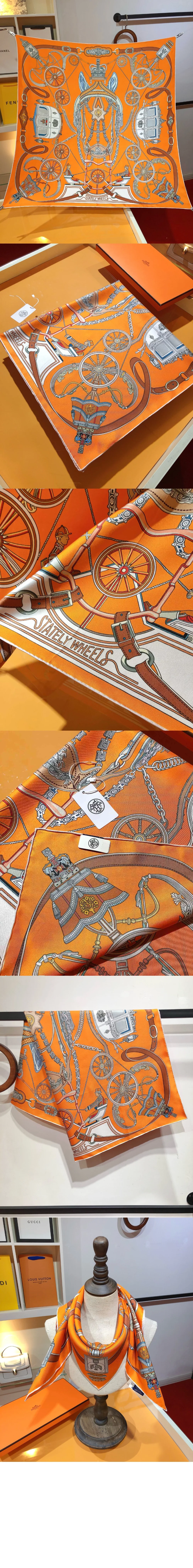 Stately Wheels 스카프 90 상세