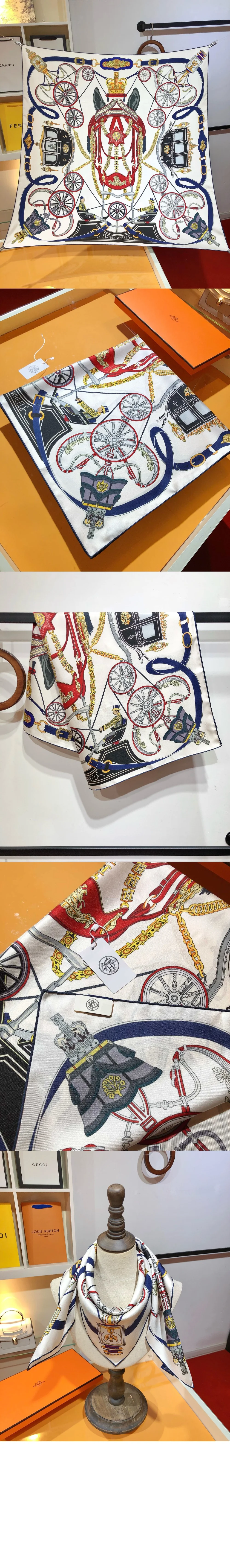 Stately Wheels 스카프 90 상세