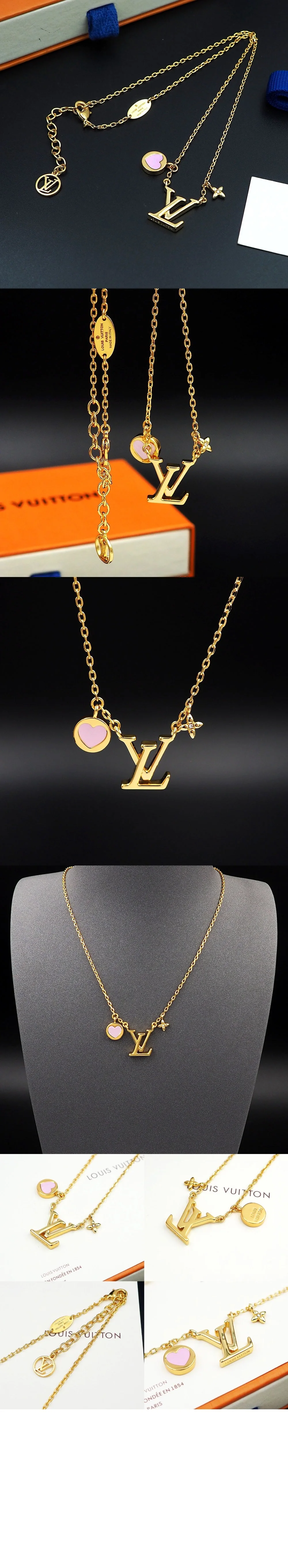 LV 아이코닉 하트 목걸이 M01424 상세