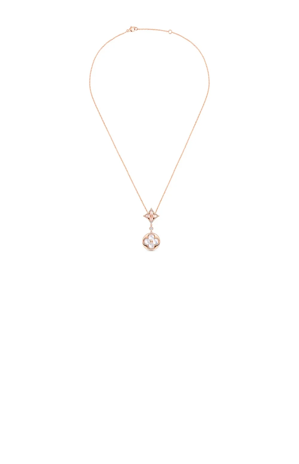 컬러 블라썸 목걸이 Q94355 상세