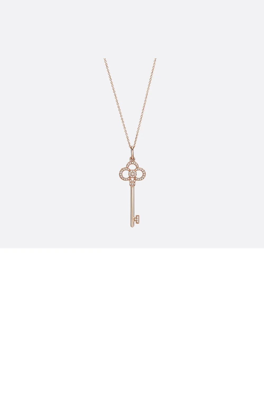 크라운 키 목걸이 상세