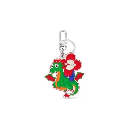 LV 드래곤 비비안 피규어 키홀더 & 백 참 M01466