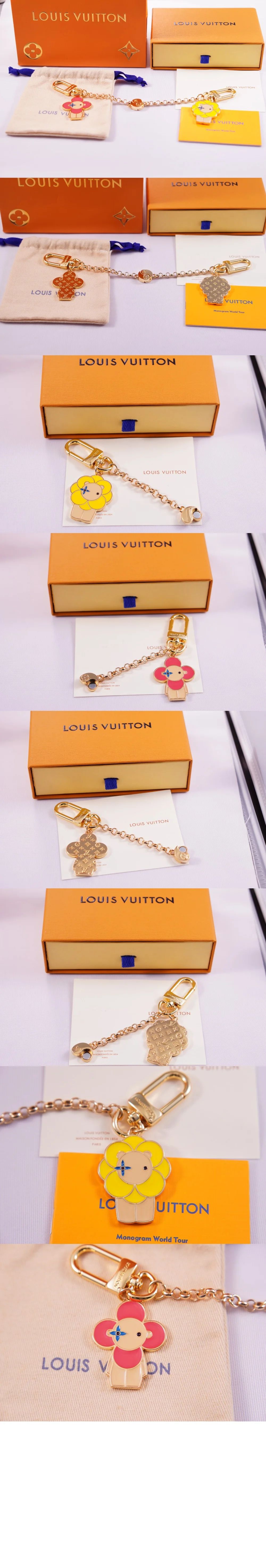 비비엔 앤드 페툴라 베스트 프렌드 백 참 & 키 홀더 M00875 상세