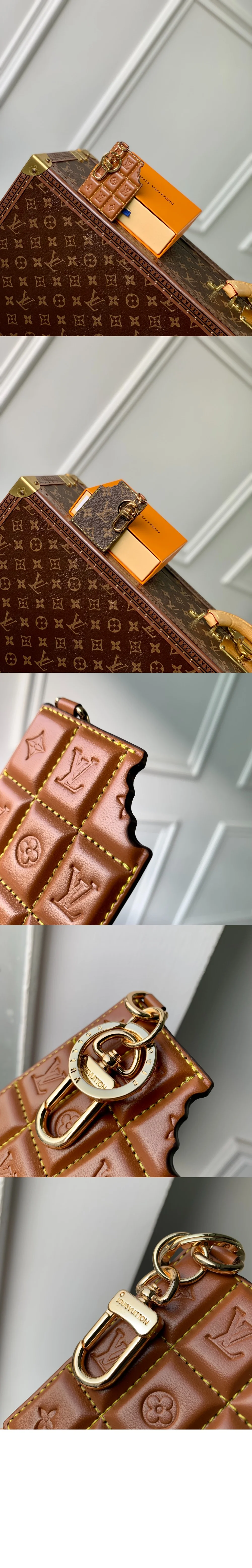 LV 초콜릿 바 피겨린 키 홀더 & 백 참 M01478 상세