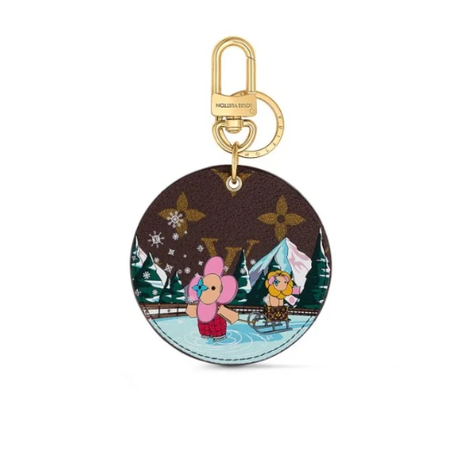 일러스트 비비엔 세일 백 참 & 키 홀더 M82633