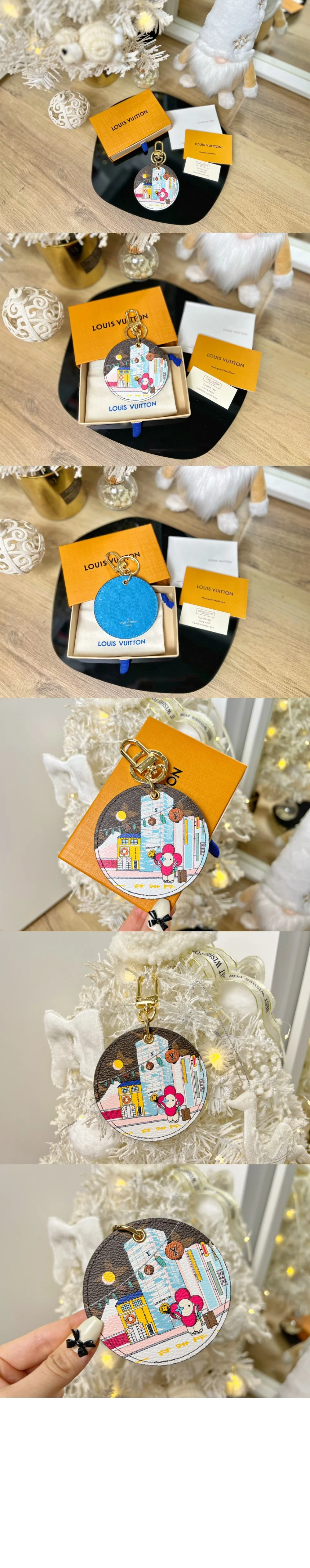 일러스트 Xmas 도쿄 백 참 & 키 홀더 M00881 상세