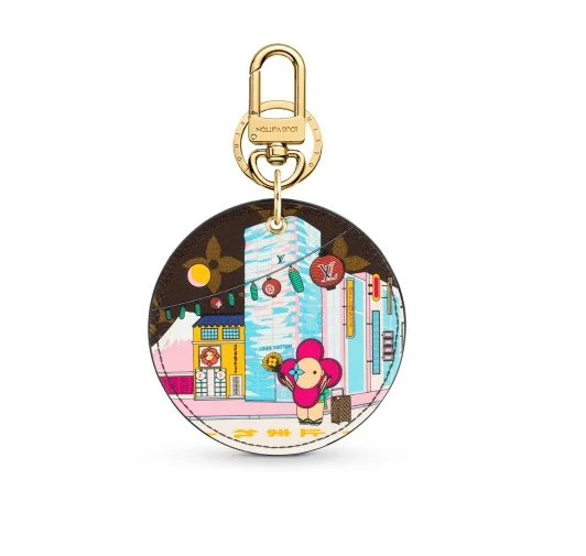 일러스트 Xmas 도쿄 백 참 & 키 홀더 M00881